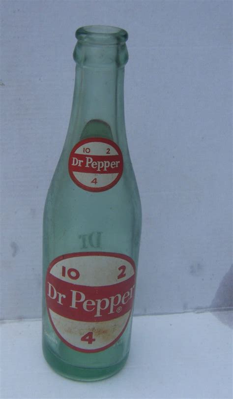 Vintage Dr Pepper Bottle 6 Oz 10 2 4 By Needfuloddiities