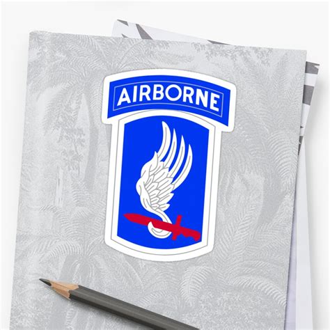 173rd Airborne Brigade Combat Team Us Army Sticker By