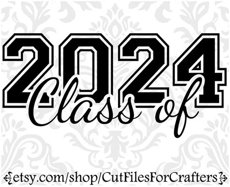 Class Of 2024 Svg Senior 2024 Svg Senior Year 2024 Svg Senior Class
