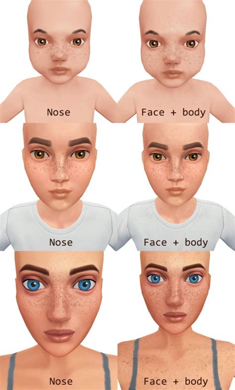 The Sims 4 Default Replacement Baby Skins Gaseheavy