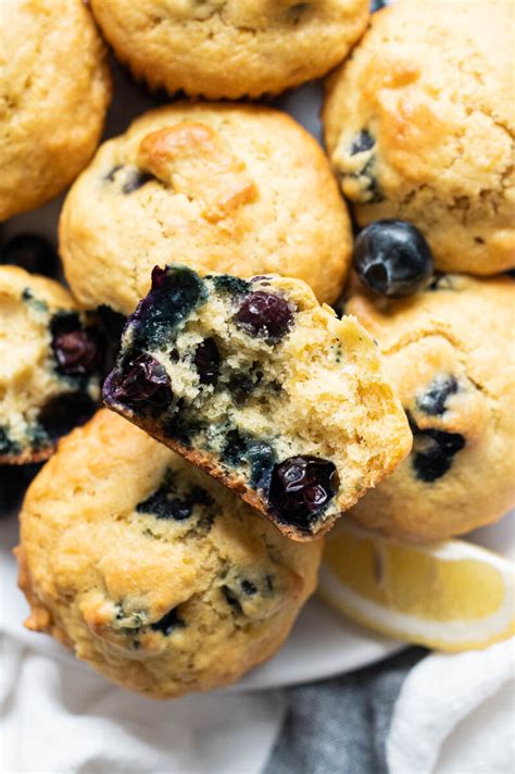 Lemon Blueberry Muffins Ifoodreal Com