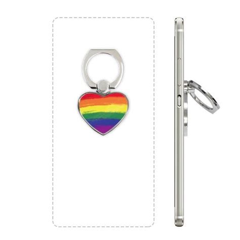 Cold Master Diy Lab Stippling Rainbow Gay Lesbian Lgbt Heart Cell Phone