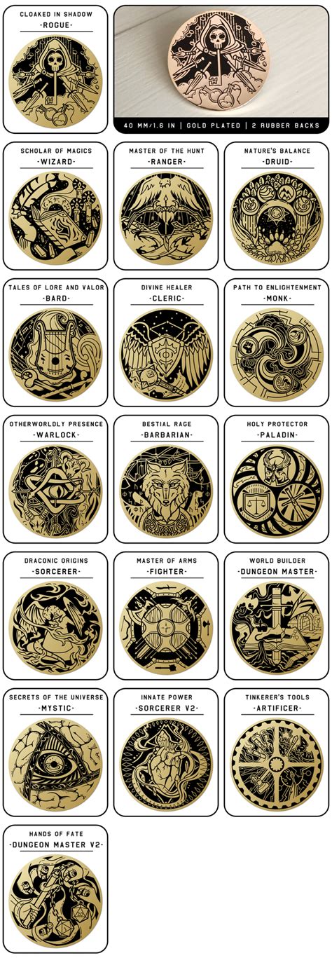 Choose Your Class From These Dandd Pins Ontabletop Home