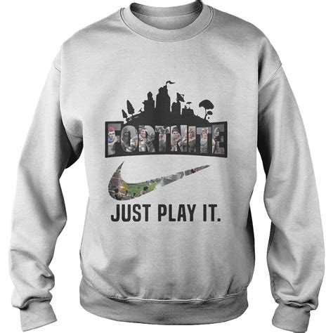 Fortnite Battle Royale Nike Just Play It Shirt Trend Tee Shirts Store