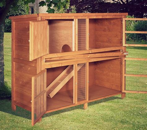 Home And Roost 4ft Chartwell Double Luxury Rabbit Hutch