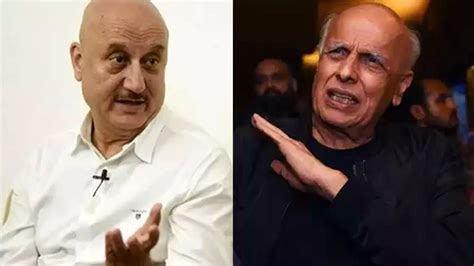 when anupam kher confronted mahesh bhatt and cursed him by calling the filmmaker biggest fraud
