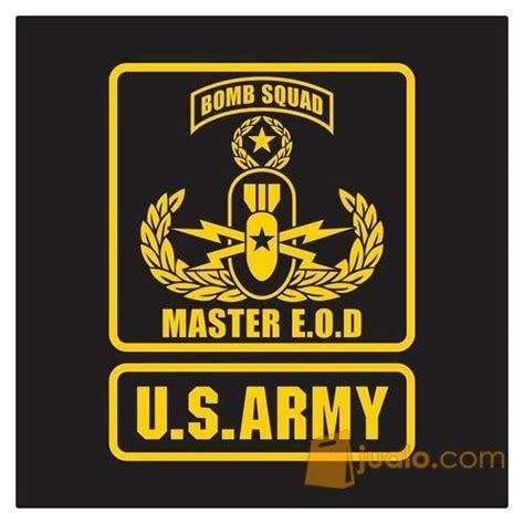 Militaria Eod Badge Decal Master Explosive Ordnance Disposal Collectibles