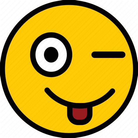 Emoji Emoticon Expression Mock Smiley Icon