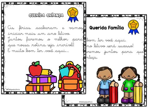 Bilhete Pedindo Material Escolar