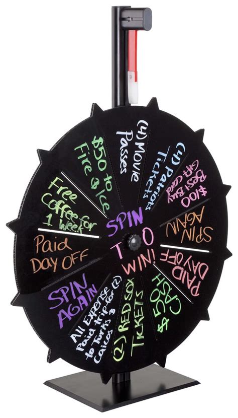 Spin The Wheel Party Game Ideas Clicker Displays2go Loud Fortune