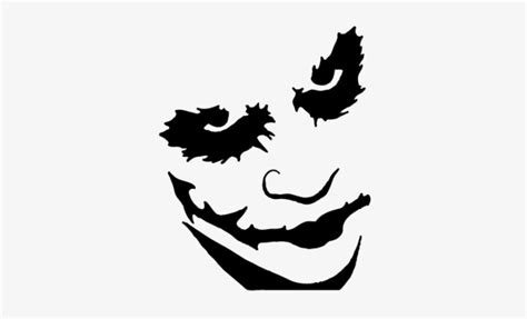 Batman Joker Art Black And White Clipart