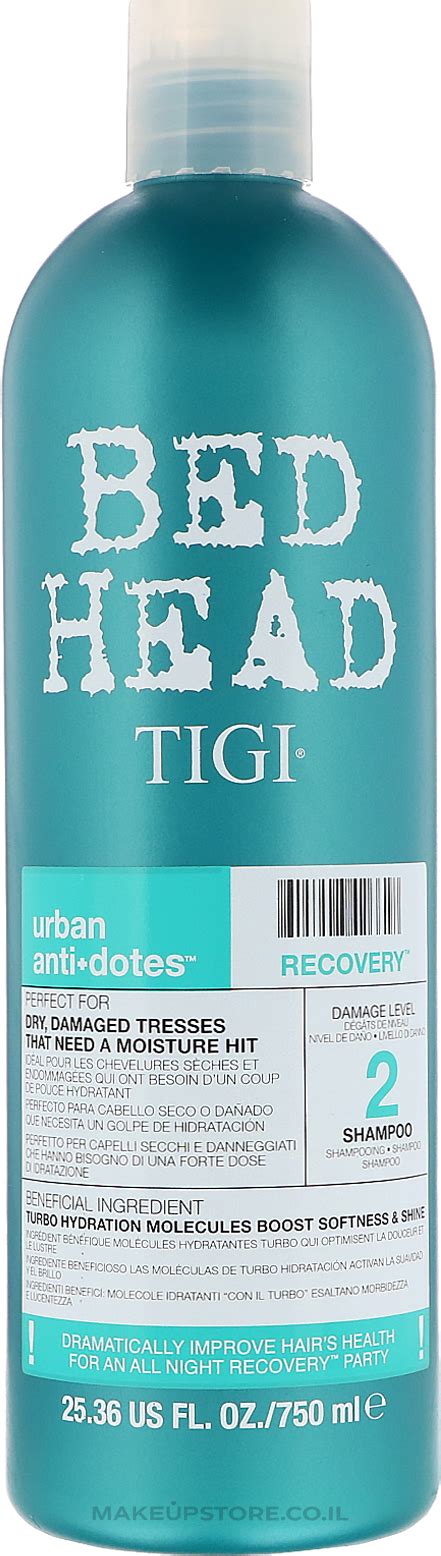 Tigi Bed Head Urban Anti Dotes Recovery Shampoo Moisturizing Shampoo