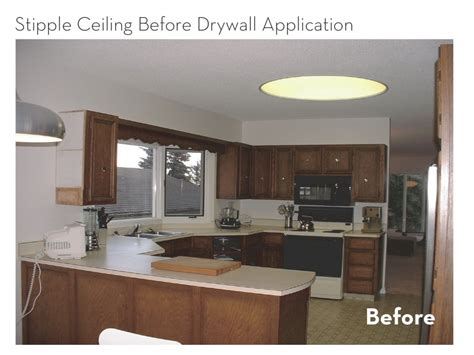 Also referred to as knock down, textured or popcorn ceilings, this is sprayed or trowelled on finish to a drywall ceiling that saves builders a lot. What Can You Do About Your Stippled Ceilings? | Slow Home ...