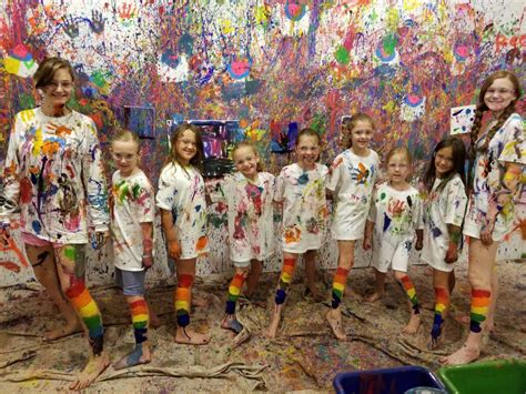 Splatter Painting Partythe Best Party Ever Art Barn Atx