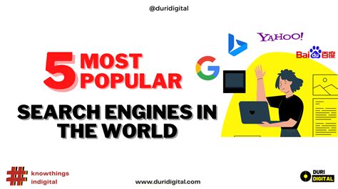 The 5 Most Popular Search Engines In The World Duri Digital
