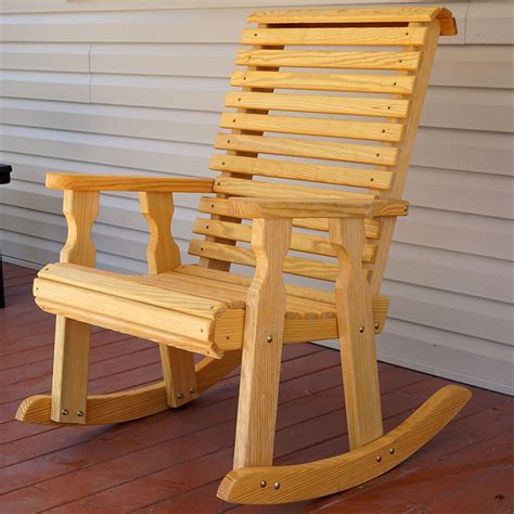 Centerville Amish Wood Options | Rocking chair plans, Wood rocking