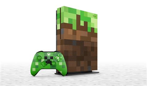 Custom Crafted Xbox One S Unveiled Minecraft