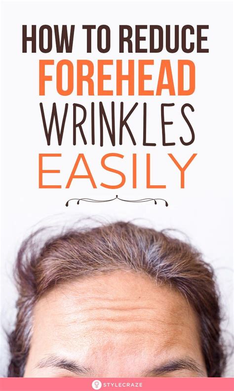How To Get Rid Of Forehead Wrinkles 10 Home Remedies In 2020