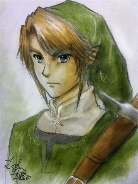 Link Legend Of Zelda Fan Art By Ruth Kan By Shoujohoney8