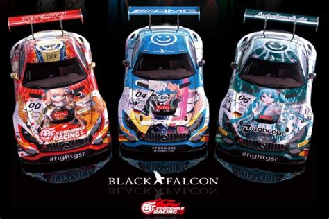 Black Falcon To Run Anime Liveries At Spa 24