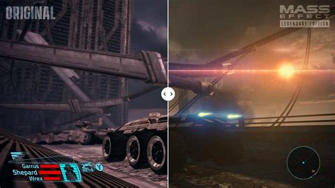 Mass Effect Legendary Edition Graphics Comparison Mass Effect
