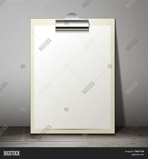 Blank White Paper Vector And Photo Free Trial Bigstock
