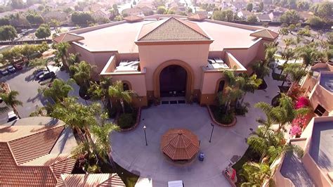 Flying Over The Courtyard At Calvary Chapel Chino Valley Youtube