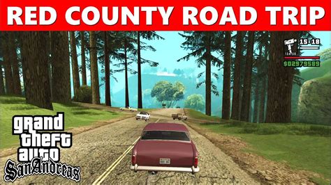 Countryside Road Trip In Red County Gta San Andreas Classic Edition
