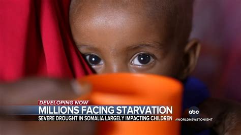 Record Drought In Somalia Largely Impacting Children Millions Facing