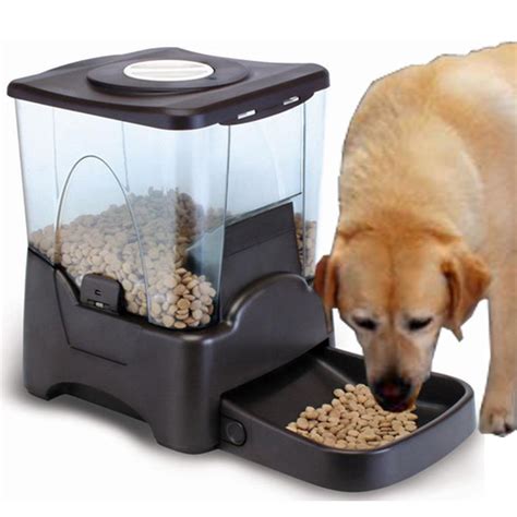 Microchip pet feeder automatic for both wet and dry food with training mode. 10L LCD Display Programmable Portion Contro Automatic Pet ...