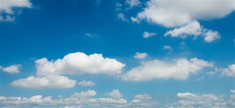 Blue Sky With White Clouds Stock Photo Download Image