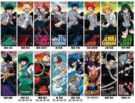 Aitaikuji Boku No Hero Academia Character Pos Collection Blind Packs