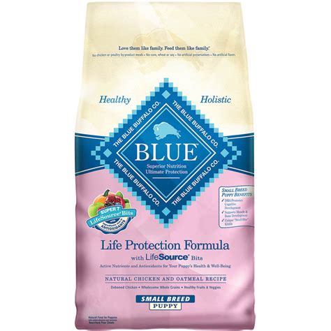 Blue buffalo makes dry and wet dog food for all sizes and ages of pups. Blue Buffalo Puppy Small Breed Chicken Dog Food, 6 Lb ...