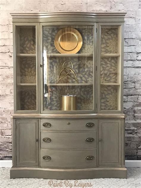 Update kitchen cabinets with glass inserts. Pin by Marie Theisen Bayless on Hand painted furniture ...