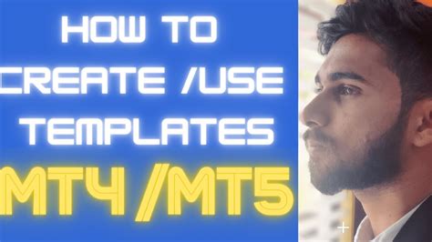 How To Create A Template In Mt4mt5 And How To Use Templates In Meta