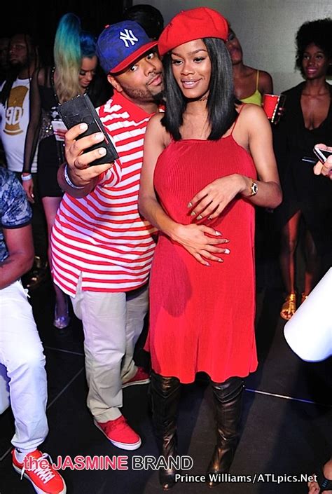 A Newly Pregnant Teyana Taylor Pops Up At Atls Frieght Depot Fetty Wap Zonnique Spotted