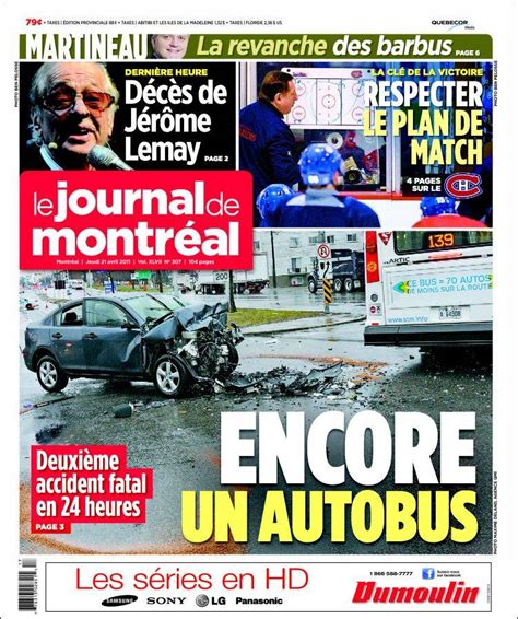 Find newspaper articles and clippings for help with genealogy, history and other research. Montreal Canada Newspapers