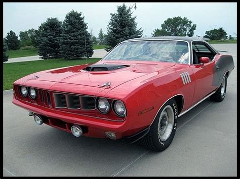 1971 Plymouth Cuda 383 Ci 4 Speed For Sale By Mecum Auction Plymouth