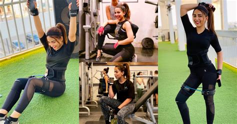 Workout Pictures Of Ushna Shah Gives Us Major Fitness Goals