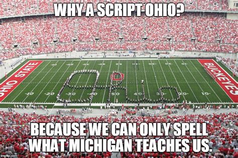Ohio State Memes Football