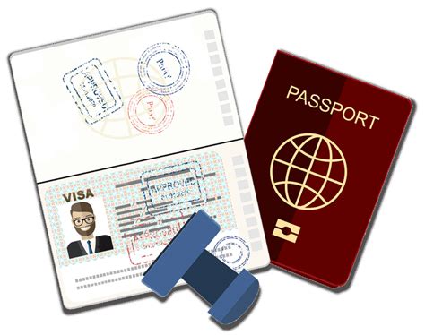 Passport Clipart Visa Passport Passport Visa Passport Transparent Free