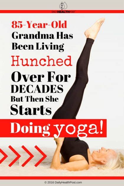 85 Year Old Grandma Has Been Living Hunched Over For Decadesbut Then She Starts Doing Yoga