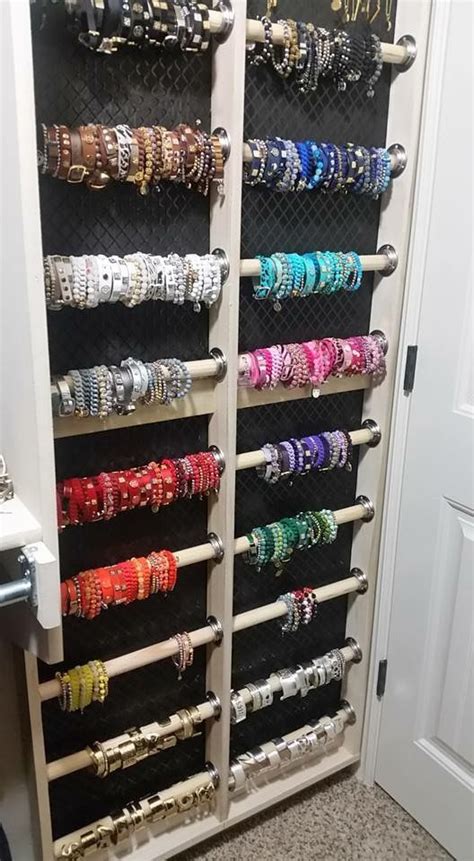 Creative Way To Store Bracelets Jewelry Organizer Diy Wall Diy