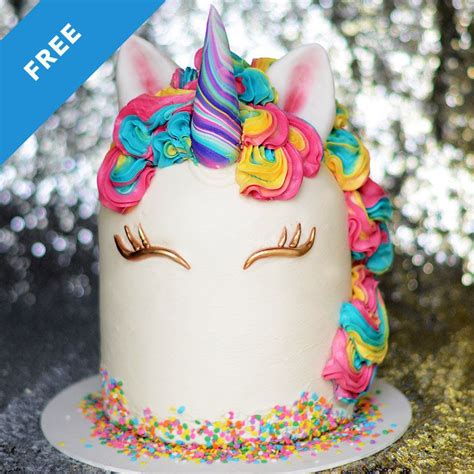 Unicorn cake is trending right now. Unicorn Cake | Candy canes, Unicorns and Horn
