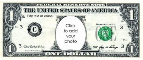 Editable Customizable Money Template