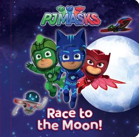 Pj Masks Storyboard Race To The Moon Board Books 9780655201861 Buy