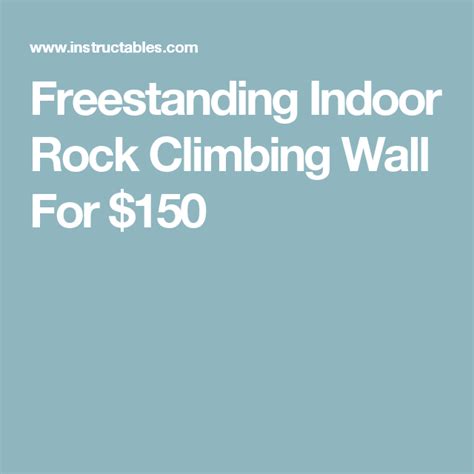 Freestanding Indoor Rock Climbing Wall For 150 Indoor Rock Climbing