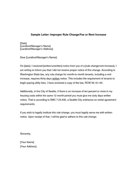 Sample Letter To Landlord To Reduce Rent For Business