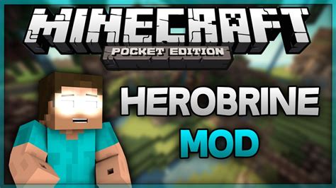 Herobrine Mod Para Minecraft Pe 0131 Minecraft Pe 013x Mods