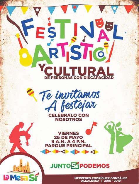 Alcaldía De La Mesa Organiza Primer Festival Cultural Para Comunidad Diversamente Hábil Otv